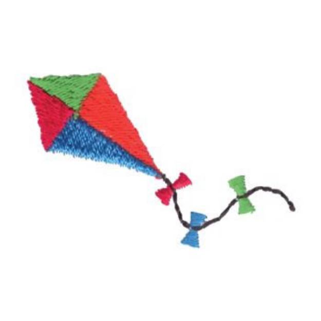 Picture of Kite Machine Embroidery Design