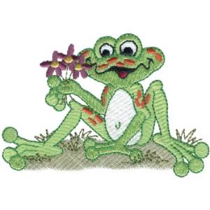 Picture of Croakuses Machine Embroidery Design