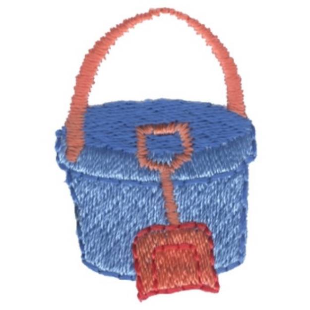 Picture of Bucket & Shovel Machine Embroidery Design