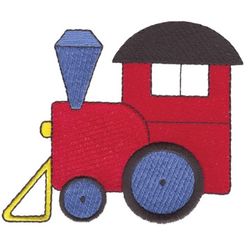 Train Machine Embroidery Design