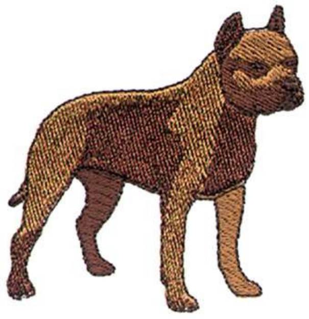 Picture of Pit Bull Machine Embroidery Design