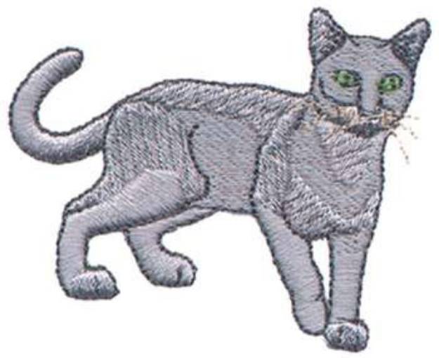 Picture of Russian Blue Machine Embroidery Design