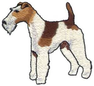 Picture of Fox Terrier Machine Embroidery Design