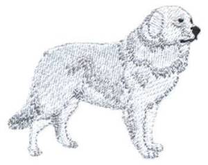 Picture of Great Pyrenees Machine Embroidery Design