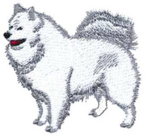 Picture of Samoyed Machine Embroidery Design