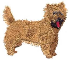 Picture of Cairn Terrier Machine Embroidery Design