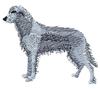 Irish Wolfhound Machine Embroidery Design
