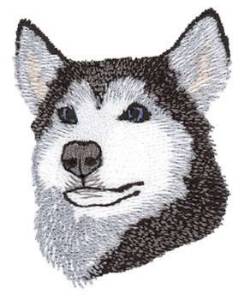 Picture of Siberian Husky Machine Embroidery Design