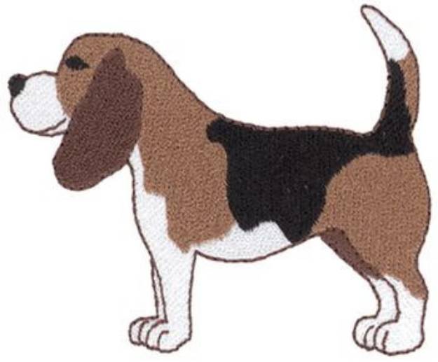 Picture of Beagle Machine Embroidery Design