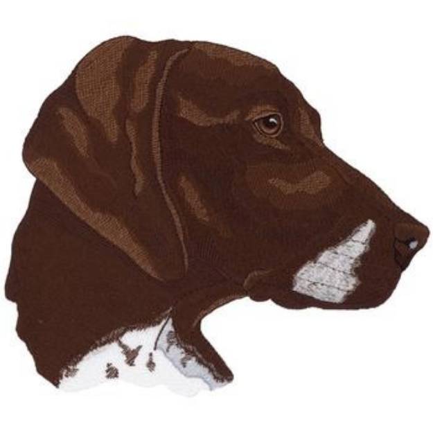 Picture of German Shorthaired Pointer Machine Embroidery Design