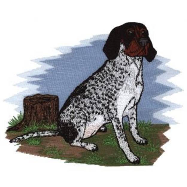Picture of Bluetick Coonhound Machine Embroidery Design