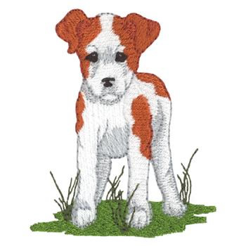 Jack Russell Machine Embroidery Design