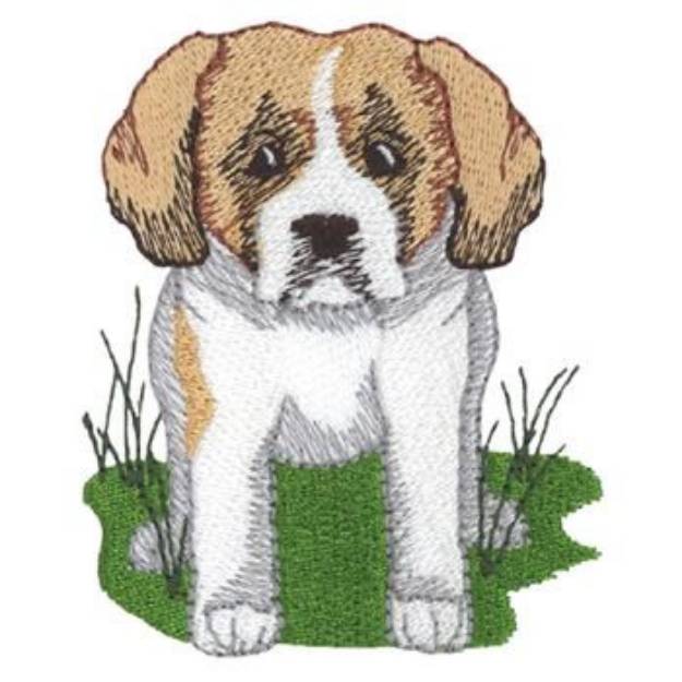 Picture of St Bernard Machine Embroidery Design