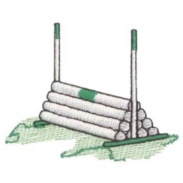 Picture of Stacked Tube Jump Machine Embroidery Design