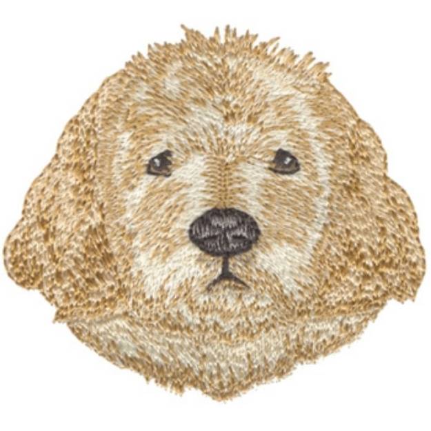 Picture of Golden Doodle Machine Embroidery Design