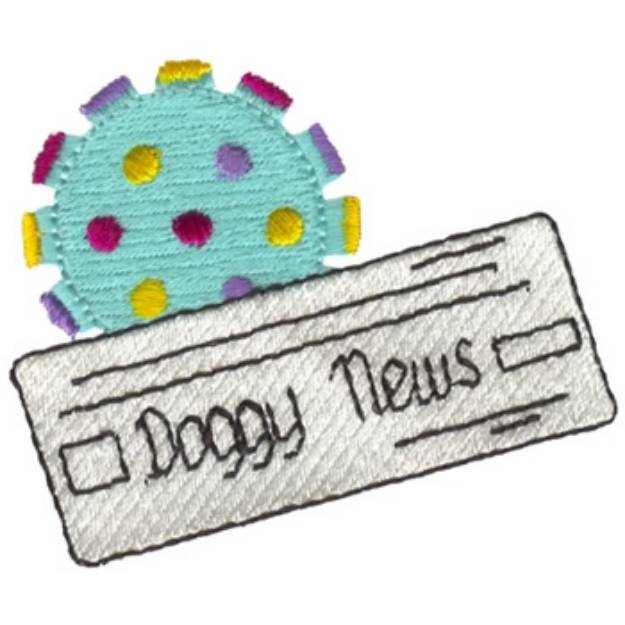 Picture of Squeaky Toys Machine Embroidery Design