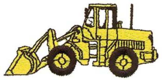 Picture of Loader Machine Embroidery Design