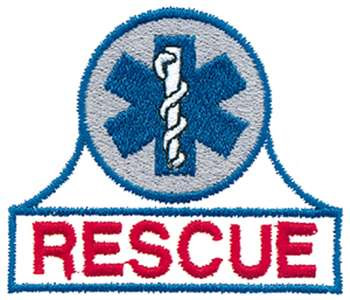 Rescue Machine Embroidery Design