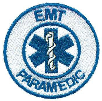 Emt Paramedic Machine Embroidery Design