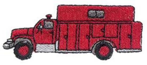 Picture of Rear Command Machine Embroidery Design