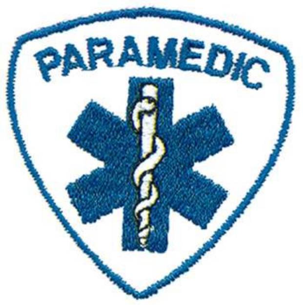 Picture of Paramedic Machine Embroidery Design