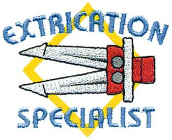 Extrication Logo Machine Embroidery Design