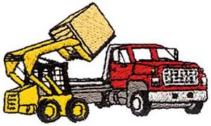 Picture of Skid Steer & Truck Machine Embroidery Design
