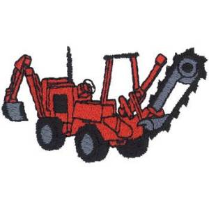 Picture of Trencher Machine Embroidery Design