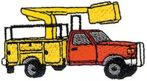 Picture of Bucket Truck Machine Embroidery Design