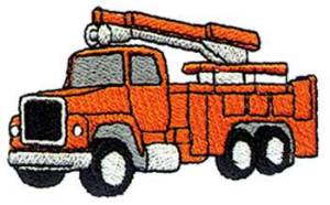 Picture of Utility Vehicle Machine Embroidery Design