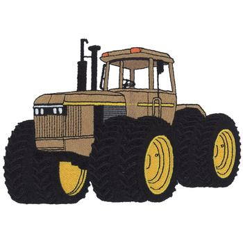 Lg. Tractor Machine Embroidery Design