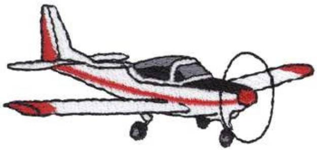 Picture of Low-wing Machine Embroidery Design