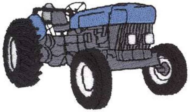 Picture of Compact Tractor Machine Embroidery Design