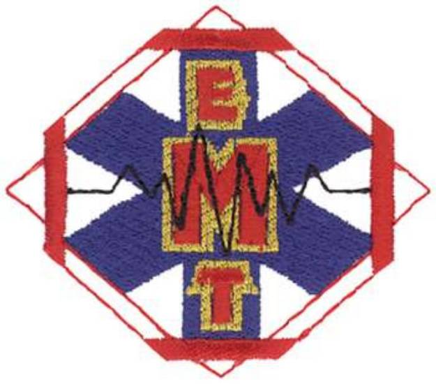 Picture of Emt Logo Machine Embroidery Design