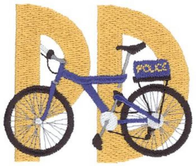 Picture of Bike Patrol Machine Embroidery Design