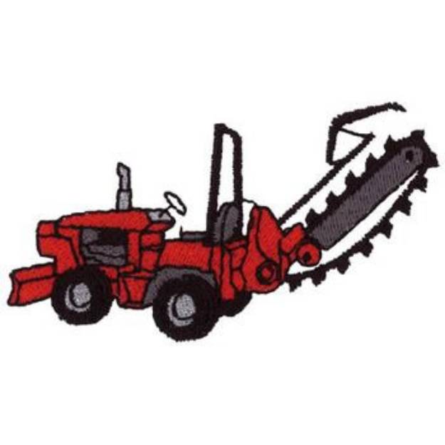 Picture of Trencher Machine Embroidery Design