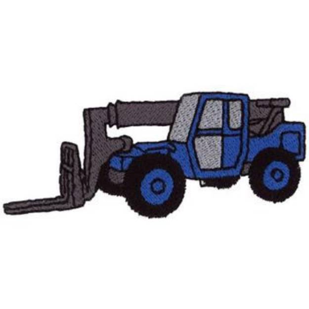 Picture of Heavy Duty Forklift Machine Embroidery Design