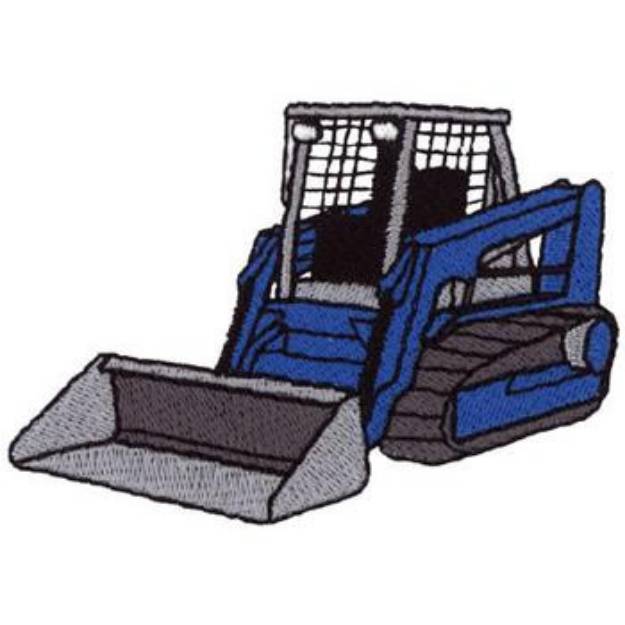 Picture of Skid Steer Machine Embroidery Design