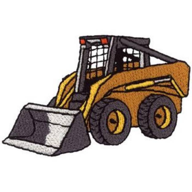 Picture of Skid Steer Machine Embroidery Design