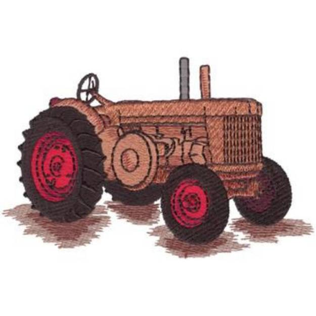 Picture of Classic Tractor Machine Embroidery Design