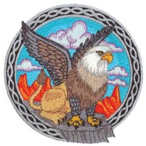 Picture of Griffin Machine Embroidery Design