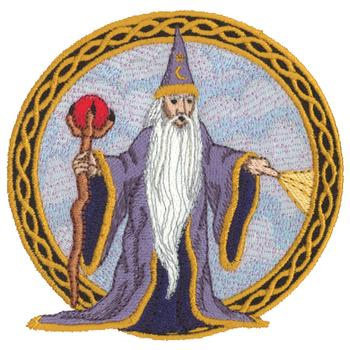 Wizard Machine Embroidery Design