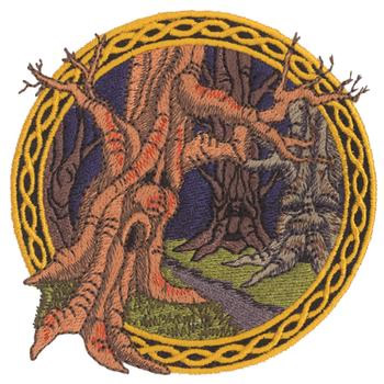 Enchanted Forest Machine Embroidery Design