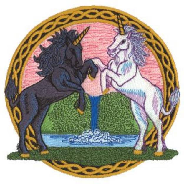 Picture of Unicorns Machine Embroidery Design
