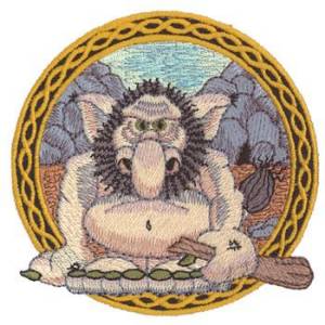 Picture of Troll Machine Embroidery Design