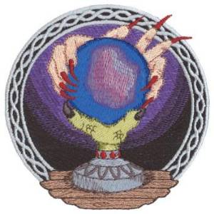 Picture of Crystal Ball Machine Embroidery Design