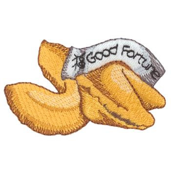 Fortune Cookies Machine Embroidery Design