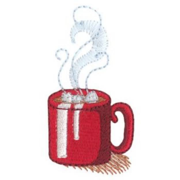 Picture of Hot Cocoa Machine Embroidery Design