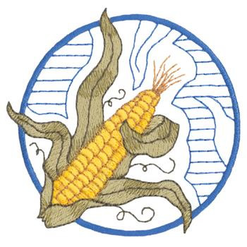 Corn Machine Embroidery Design