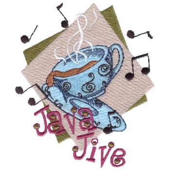 Java Jive Machine Embroidery Design